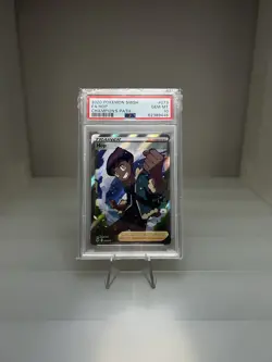 2020 Pokemon SWSH Champions Path Hop Card PSA 10 Gem Mint Full Art 73/73 - Image 1