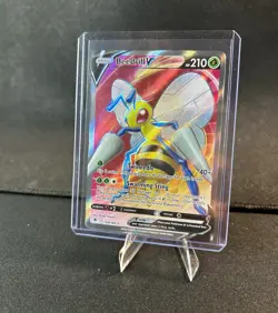 Pokemon TCG Beedrill V Full Art Holo Ultra Rare Astral Radiance 160/189 EN - Image 1