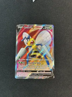 Pokemon TCG Beedrill V Full Art Holo Ultra Rare Astral Radiance 160/189 EN - Image 2