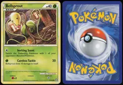 Bellsprout 57/102 HGSS Triumphant Common Lightly Played Harada - Image 1