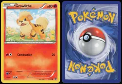 Growlithe 11/99 Next Destinies Common Lightly Played Mizue - Image 1