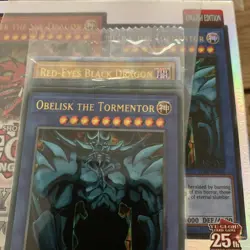 Yugioh -Red-Eyes Black Dragon - Quarter Century Rare - LC01-EN006 - (NM) sealed - Image 2