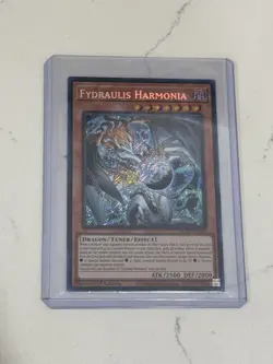 Konami Yu-Gi-Oh! Fydraulis Harmonia BLZD-EN024 1st Ed Secret Rare 2500/2000 - Image 5