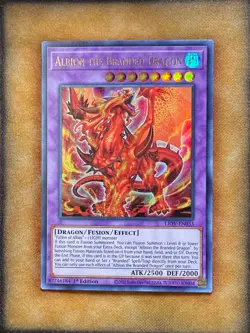 Yugioh Albion the Branded Dragon LIOV-EN033 Ultra Rare 1st Ed LP - Image 1