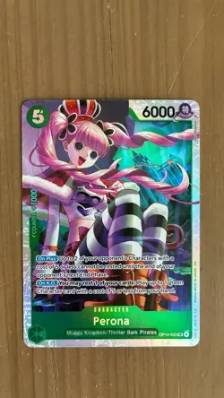 One Piece TCG - The Azure Sea's Seven - Perona OP14-033 SR - NM Foil⚓📈 - Image 1