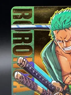 Roronoa Zoro NO.02-04 Foil R OnePy Berry Match Japanese One Piece Heavily Played - Image 2