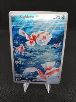 Pokemon TCG Goldeen Pitch Black 087/084 Near Mint Condition - Image 1