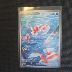 Goldeen Illustration Rare ME05: Pitch Black 087/084 Pokemon TCG - Image 1