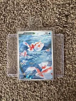 Pokemon TCG Goldeen 087/084 Pitch Black Pack Fresh Mint Ships Today - Image 1