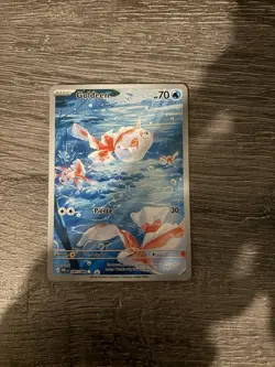 Pokemon TCG Goldeen 087/084 Illustration Rare Pitch Black NM - Image 1