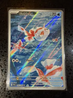 Goldeen - 087/084 - Illustration Rare - Pitch Black - NM- Pokemon- - Image 1