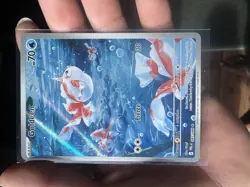 Goldeen 087/084 Pokemon GO Reverse Holo Common Pokemon TCG Card English 2022 - Image 1