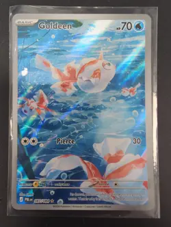 POKEMON TCG: Goldeen 087/084 - PITCH BLACK PACK FRESH - Image 1