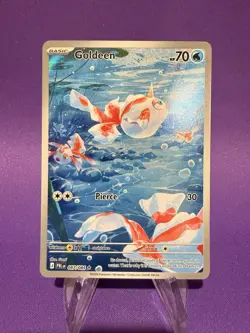 Goldeen - Holo Illustration Rare ME05: Pitch Black 087/084 NM - Image 1