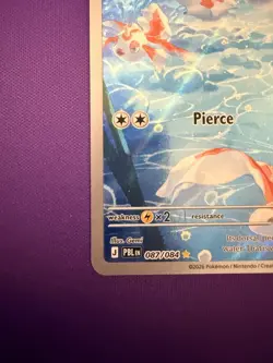 Goldeen - Holo Illustration Rare ME05: Pitch Black 087/084 NM - Image 4