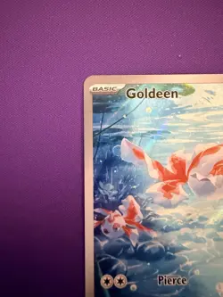 Goldeen - Holo Illustration Rare ME05: Pitch Black 087/084 NM - Image 5