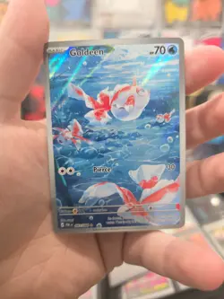 Goldeen - 087/084 - Illustration Rare - Pitch Black - NM/M - Pokemon Card - Image 1