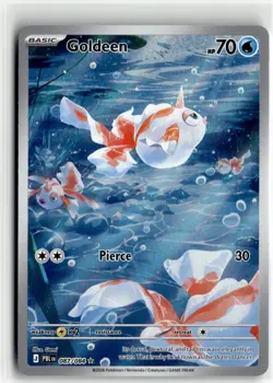 Goldeen Holo Illustration Rare ME05: Pitch Black 087/084 NM - Image 1