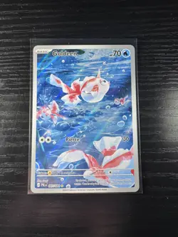 Pokemon TCG: Pitch Black Goldeen 087/084 Illustration Rare - Holo - Full Art - Image 1