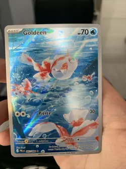 Pokemon TCG Goldeen Pitch Black 087/084 Near Mint Condition - Image 1