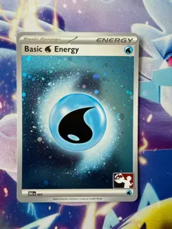 BASIC WATER ENERGY - MEE (COSMOS HOLO) 003 PRIZE PACK SERIES CARDS Pokemon - Image 1