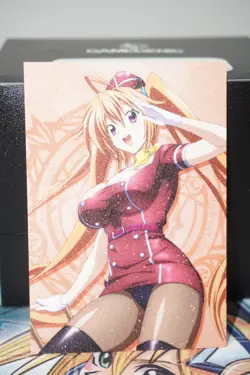 Irina Shidou Flight Attendant High School DxD Sexy Waifu Custom Card - Image 2