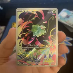 Bulbasaur 133/132 Mega Evolutions Illustration Rare Pokemon Card TCG - Image 1