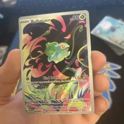 Bulbasaur 133/132 Mega Evolutions Illustration Rare Pokemon Card TCG - Image 2