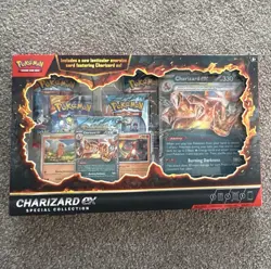 Pokemon Charizard ex Special Collection Box 5 Cards Promo 2023 English - Image 1