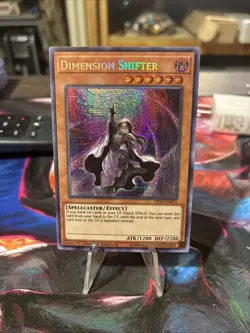 Yu-Gi-Oh Card - TN19-EN012 - DIMENSION SHIFTER (prismatic secret rare holo) - NM - Image 1