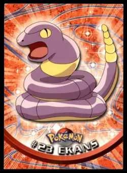 Ekans #23 Topps Trading Cards Series 1 Pokemon MP - Image 1