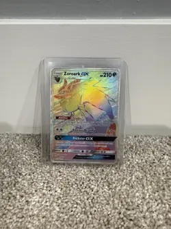 Pokemon TCG Zoroark GX Shining Legends Holo Card 77/73 Secret Rare - Image 1