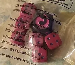 Pokemon Trading Card Game TCG - Dice Sets - NEW 9 Different Sets See Pics - Image 3