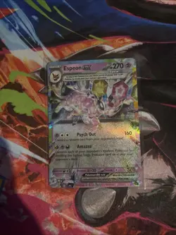 Pokemon TCG Espeon EX Double Rare Prismatic Evolutions Card 034/131 NM Condition - Image 3