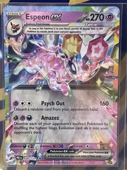 Espeon ex 034/131 Double Rare ~ Prismatic Evolutions PRE ~ Pokemon TCG NM - Image 1