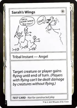 NM - Sarah's Wings (No PW Symbol) [CMB1 - 11] Mystery Booster: Convention Edi... - Image 1