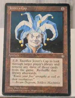 Mtg JESTER'S CAP MP Ice Age -Argo- - Image 1