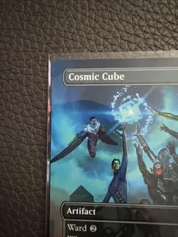 Cosmic Cube (Borderless) (0337) NM Marvel Super Heroes MTG In Hand! - Image 5