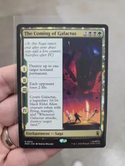 Mtg Marvel Super Heroes The Coming Of Galactus M 0212 Sharp Invest Hot 🔥 - Image 1