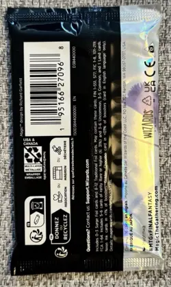 Magic: The Gathering - Final Fantasy Collector Booster Pack - Brand New Sealed - Image 2