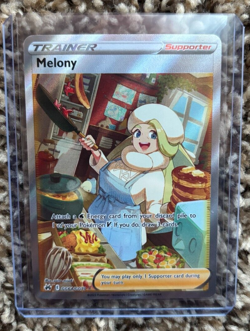 Pokemon Card TCG - Melony GG64 Full Art Ultra Rare Trainer Crown Zenith NM - Image 1