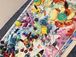 Pokemon and other TCG Accessories Lot - Dice, Tokens, Damage, Condition Markers - Image 1