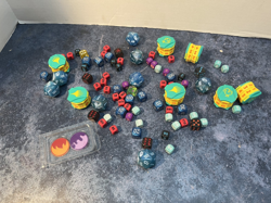 Pokemon and other TCG Accessories Lot - Dice, Tokens, Damage, Condition Markers - Image 2