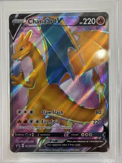 Charizard V #050 - 2020 Pokemon SWSH Champions Path ETB Promo Gem MINT PSA 10 a - Image 3