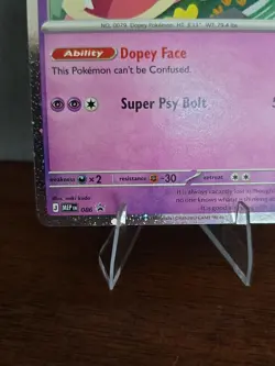 Pokemon Slowpoke 086 Black Star Cosmos Holo Promo, Pitch Black - Image 3