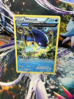 Whiscash (Alpha) 41/160 Rare XY Primal Clash Pokemon TCG - Image 1