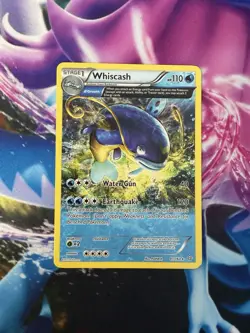 Whiscash (Alpha) 41/160 Rare XY Primal Clash Pokemon TCG - Image 3