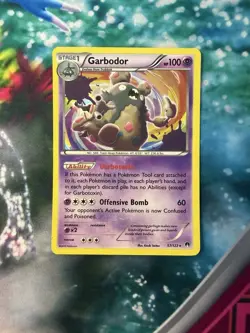 Garbodor 57/122 Holo Rare XY BREAKpoint Pokemon TCG - Image 3