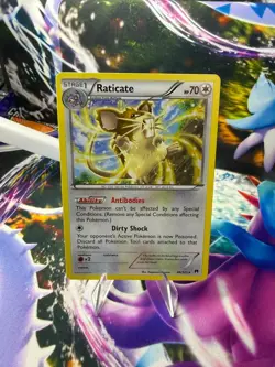 RATICATE 88/122 BREAKPOINT Rare Pokemon - Image 1