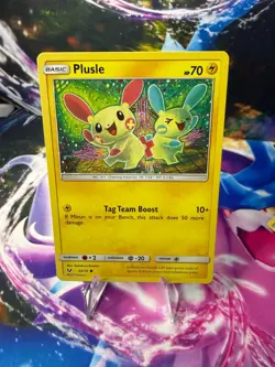 PLUSLE 33/73 SHINING LEGENDS Common Pokemon - Image 1
